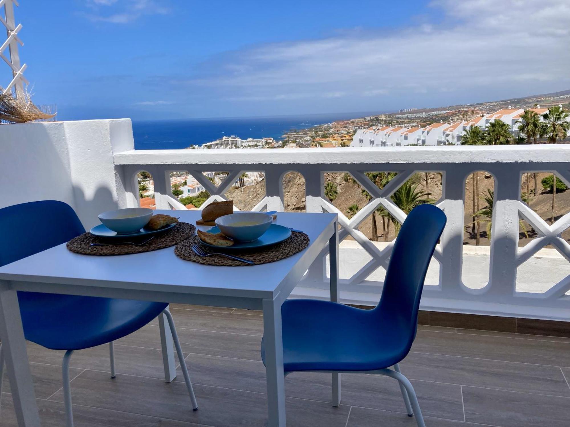 Costa Adeje - Modern Apartment With Terrace Views Of Ocean & Sunset Costa Adeje (Tenerife) Exterior foto